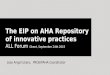 The EIP on AHA Repository of innovative practices
