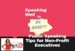 Robyn Hatcher - SpeakEtc. - Public Speaking Tips for Nonprofit Executive Directors