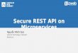 Secure rest api on microservices  vws2016