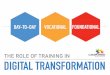The Role of Training in Digital Transformation