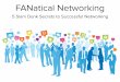 FANatical Networking: 5 Slam Dunk Secrets to Successful Networking