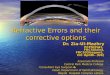 Under Graduare Lecture 6-Refractive errors and Refractive Surgery-Basic Concepts