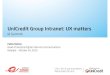 La Group Intranet di Unicredit: una questione di UX | Fabio Delton  #IIAS15