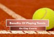 Benefits Of Playing Tennis On Clay Courts