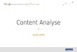 Google Analytics Konferenz 2016: Content Measurement (Holger Tempel, webalytics)