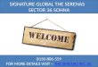 Signature global the serenas sector 36 sohna 8130-886-559