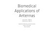 Biomedical applications of Antenna