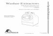 Washer-Extractors Operation/Maintenance Manual