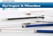 Syringe and Needle Catalog