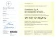 EN ISO 13485:2012 Certificate