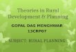 theories in rural development  and planning