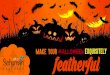 Make your Halloween Exquisitely Featherful