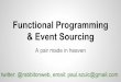 Functional Programming & Event Sourcing - a pair made in heaven