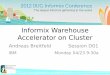 Informix Warehouse Accelerator on Cluster
