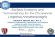 Surface anatomy and sonoanatomy for the occasional regional anesthesiologist