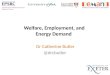 Welfare, Employment & Energy Demand