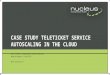 Case Tele Ticket Service: autoscaling in the cloud