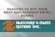 Get Reasons to  Buy Your Next Replacement Entry Doors