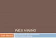 Web Content Mining - Information Retrieval