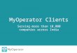 MyOperator Clients