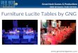 Furniture - Lucite Tables by GNG