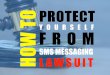 Protect yourself from sms spam lawsuit