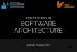 [2016/2017] Introduction to Software Architecture