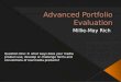 Advanced portfolio evaluation 1