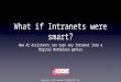 What if Intranets were smart? How AI Assistants can turn any Intranet into a Digital Workplace genius