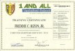Training Certification