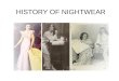 History of nightwear