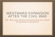 Westward expansion after the civil war