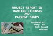 Banking license and payment banks
