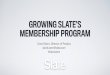 Membership Has Its Plusses: Growing Slate’s Member Model