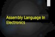 Assembly Language In Electronics