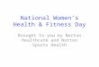 National Women's Health & Fitness Day