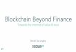 Blockchain Beyond Finance - Cronos Groep - Jan 17, 2017
