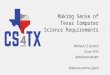 Making Sense of Texas Computer Science Requirements