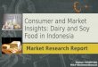 Consumer and market insights  dairy and soy food in indonesia