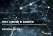 Jisheng Wang at AI Frontiers: Deep Learning in Security