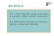 SE 402 8 pH Scale & Indicators