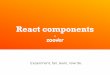 Isolated React Js components