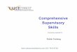Comprehensive Supervisory Skills training