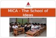 MICA the Top college for MBA in India