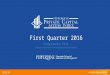 Q1 2016 PCA Index Results - Full Report