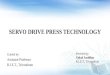 Servo drive press technology