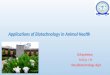 Applications of Biotechnology in Animal Health