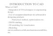Introduction cad
