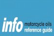 motorcycle oils reference guide
