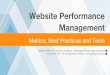 Site Managing Performance